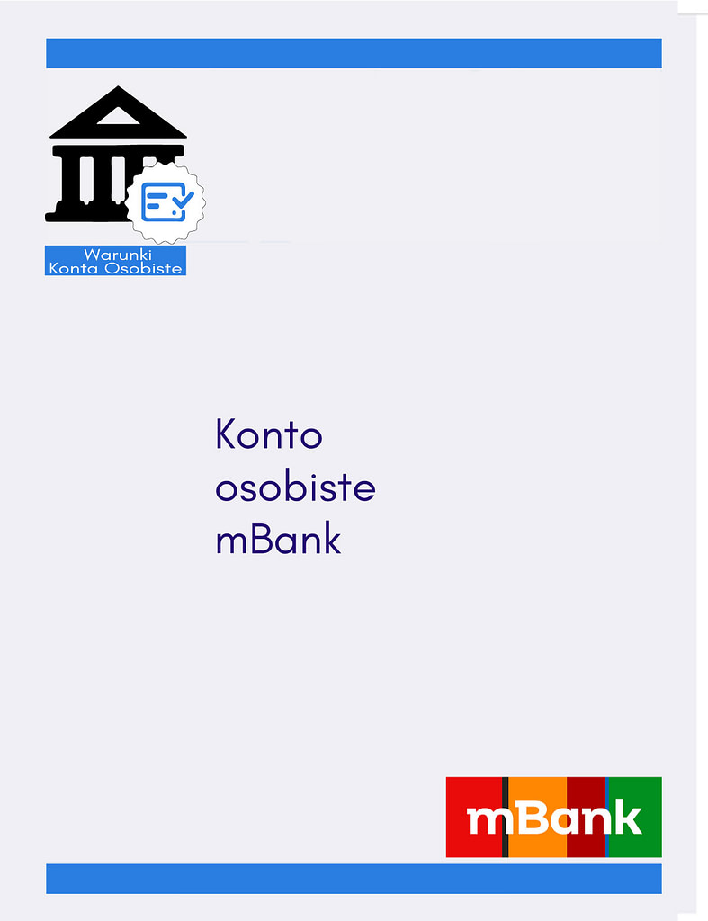 konto osobiste mbank warunki