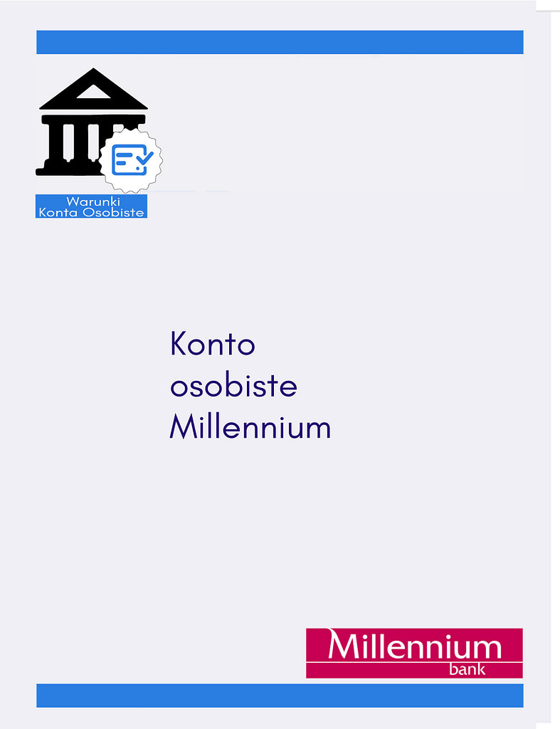 konto osobiste millennium - warunki
